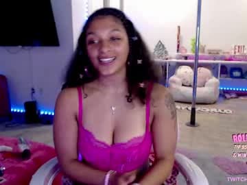 Current Goal: teasing my pussy w/ dildo🍆😻 at 1000 tokens -- DOMI ON!🔥| Join my socials! Links below💦 | PVT Open! |  #new #bigboobs #squirt #lovense #ebony [777 tokens to goal]
