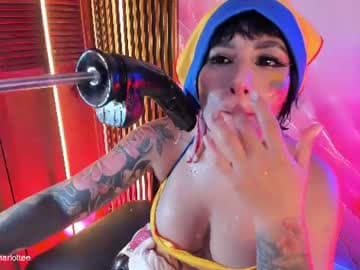 GOAL: 8 Minutes Show Milk [4717 tokens remaining] 🥵I Will suck your Delicious cock you leave my mouth full of milk 😈 #fuckmachine #slave #saliva #deepthroat #dirty